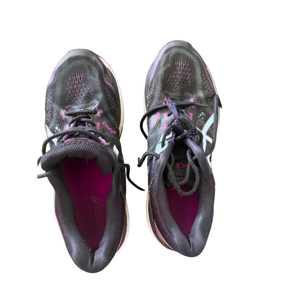 ASICS GT-2000‎ 7 Womens Running Shoes Black Pink 1012A146 Size 7.5 Wide